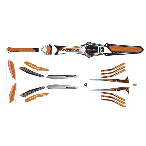 Kit Adesivi Completi SCORPA RACING 2019